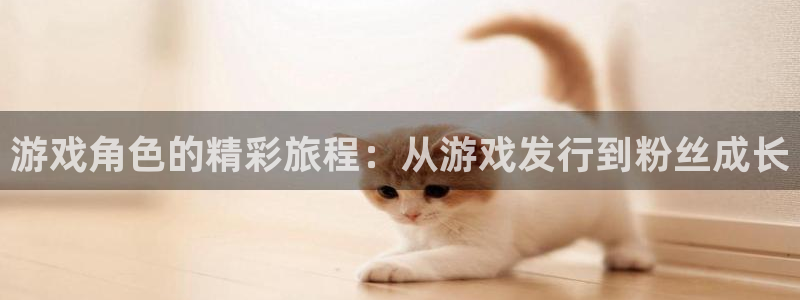 亿万28官网注册地址在哪里查询：游戏角色的精彩旅程：从游戏发行到粉丝成长