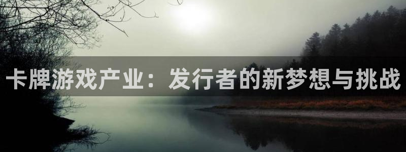 亿万28官网：卡牌游戏产业：发行者的新梦想与挑战